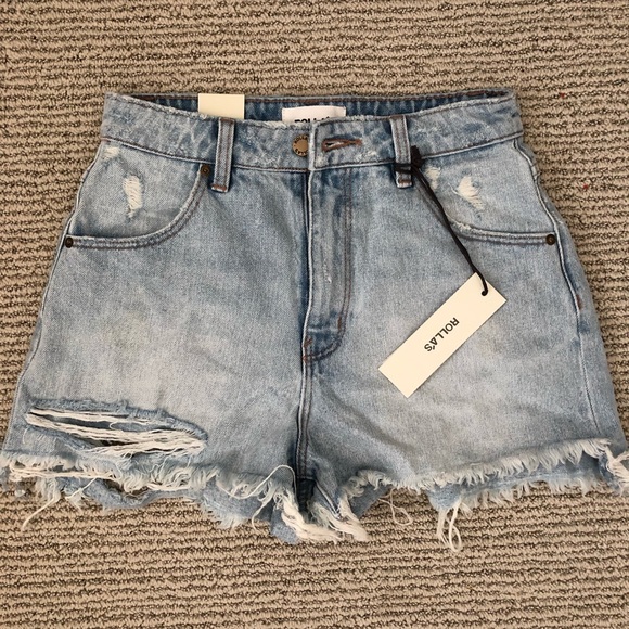 rollas jean shorts